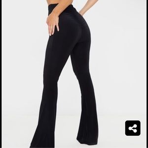 NWT PLT Flare Ruched Bum Pants